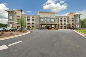 The Mansion at Alpharetta Senior Independent Living community exterior