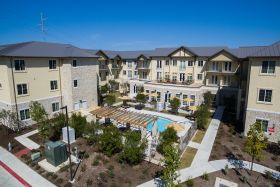 Lake Travis Independent Living aerial view of community