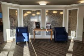 Colonial Oaks at Spring Hill indoor common area