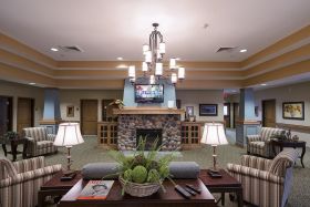 Oxford Glen Memory Care at Carrollton indoor common area