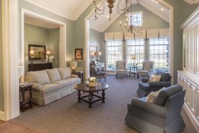 The Cottages at Chapel Creek indoor common area