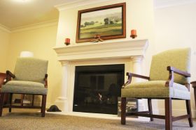 Great Falls Assisted Living Fireplace