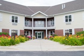 Clifden Court Assisted Living and Memory Care community entrance