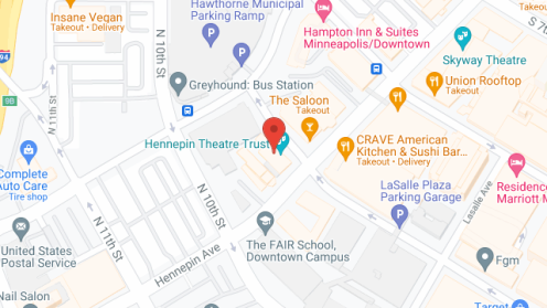 Map of the neighborhood around Miller's Landing