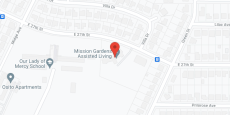Mission Gardens in google map
