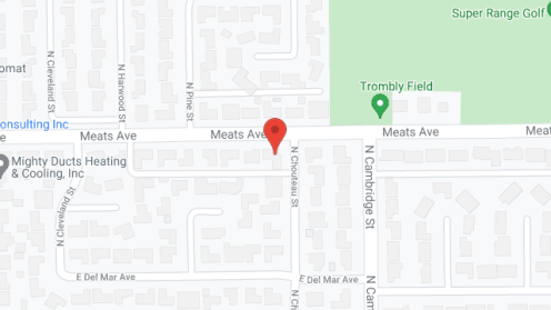 Map of the neighborhood around Agape Orange Home