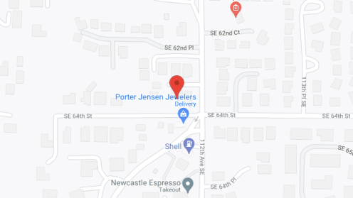 Map of the neighborhood around Sunset Senior Care