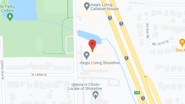 Aegis of Shoreline in google map
