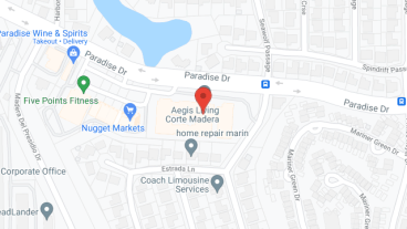 Aegis of Corte Madera in google map