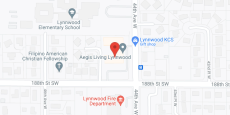 Aegis of Lynnwood in google map