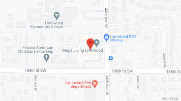 Aegis of Lynnwood in google map