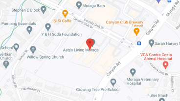 Aegis of Moraga in google map