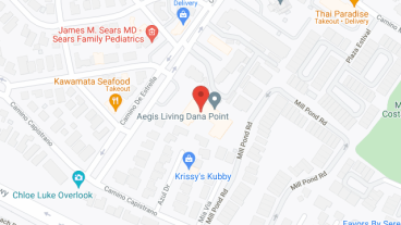 Aegis of Dana Point in google map