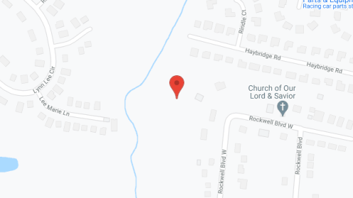 Map of the neighborhood around Sage Highland Creek