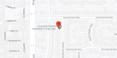 Love and Comfort Elderly Care in google map