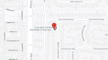 Love and Comfort Elderly Care in google map