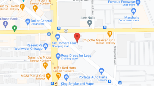 Map of the neighborhood around Clarendale Six Corners
