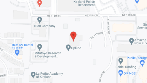 Map of the neighborhood around MorningStar of Kirkland