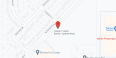 Lorain Pointe Senior Apartments in google map