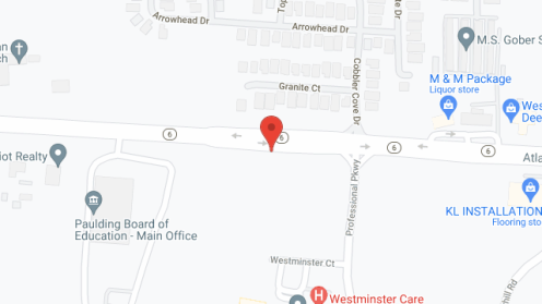 Map of the neighborhood around Westminster Memory Care