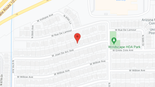 Map of the neighborhood around West Valley Care Home
