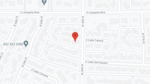 Map of the neighborhood around Vista Living Arcadia
