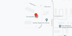 Turning Brook in google map