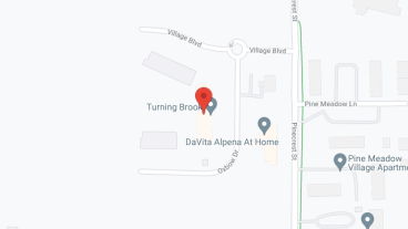 Turning Brook in google map