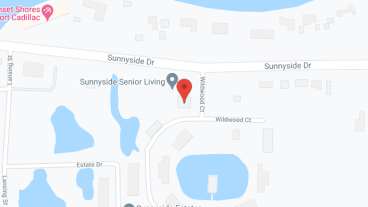 Sunnyside Senior Living in google map