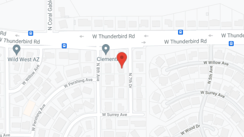 Map of the neighborhood around Sue's Place LLC