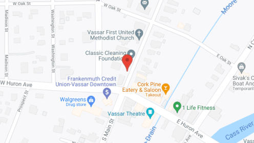 Map of the neighborhood around Stratman's Manor