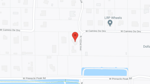 Map of the neighborhood around Sonoran Senior Care LLC