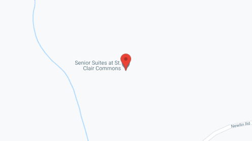Map of the neighborhood around Senior Suites At St Clair Commons