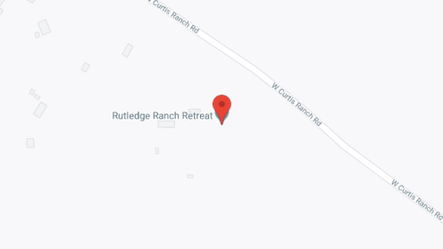 Map of the neighborhood around Rutledge Ranch Retreat LLC
