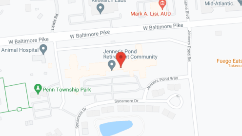 Map of the neighborhood around Ruston Residence