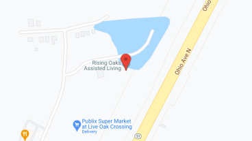 Rising Oaks Assisted Living in google map