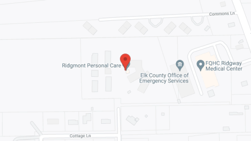 Map of the neighborhood around Ridgmont
