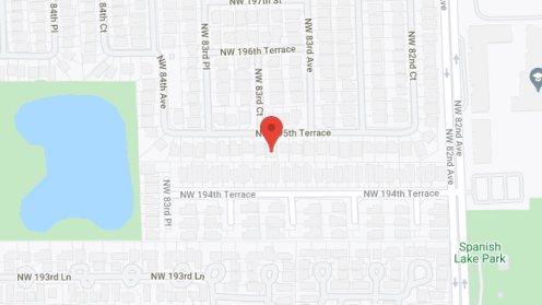 Map of the neighborhood around Residencia Casabella ALF Corp