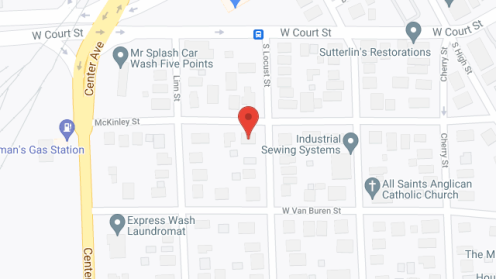 Map of the neighborhood around Red Road House
