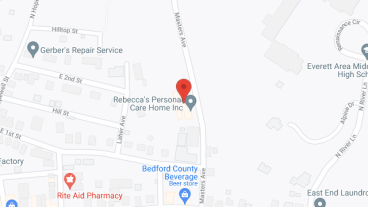Rebecca's At Everett in google map