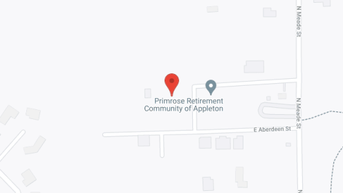 Map of the neighborhood around Primrose Of Appleton