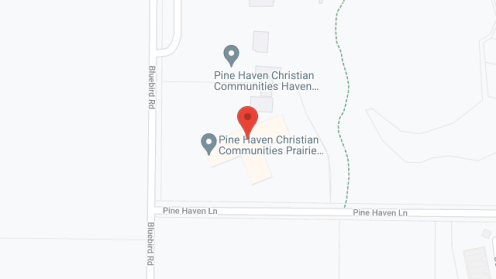 Map of the neighborhood around Prairie Crossing - A Pine Haven Community