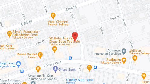 Map of the neighborhood around Plaza Village Senior Living