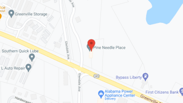 Pine Needle of Greenville in google map