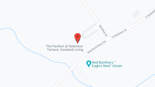 Map of the neighborhood around Pavilion At Robinson Terrace