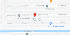 Path Of Life Of Lake Worth in google map