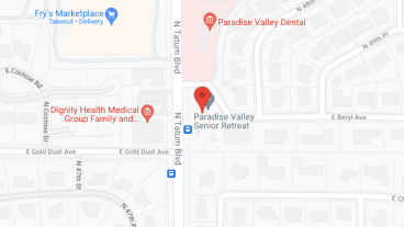 Paradise Valley Senior Retreat in google map