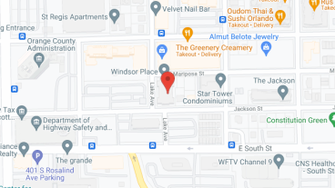 Orlando Lutheran Towers and Windsor Place CCRC in google map