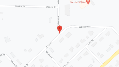 Map of the neighborhood around Oaks At Northern Lights