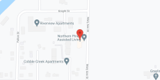 Northern Pines Assisted Living in google map